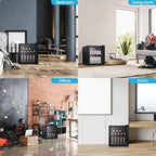 1.3cu.ft Beverage Refrigerator Cooler - 48 Can 12 Bottle Mini Fridge Glass Door, Knob Control