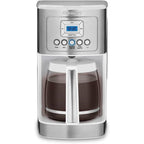 14-Cup Perfectemp Coffee Maker with Glass Carafe, Programmable, Brew Strength Control, 1-4 Cup Setting, White