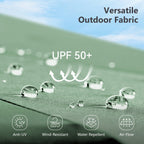 MAISON ARTS 15ft Double-Sided Patio Extra Large Twin Umbrella with Base Included