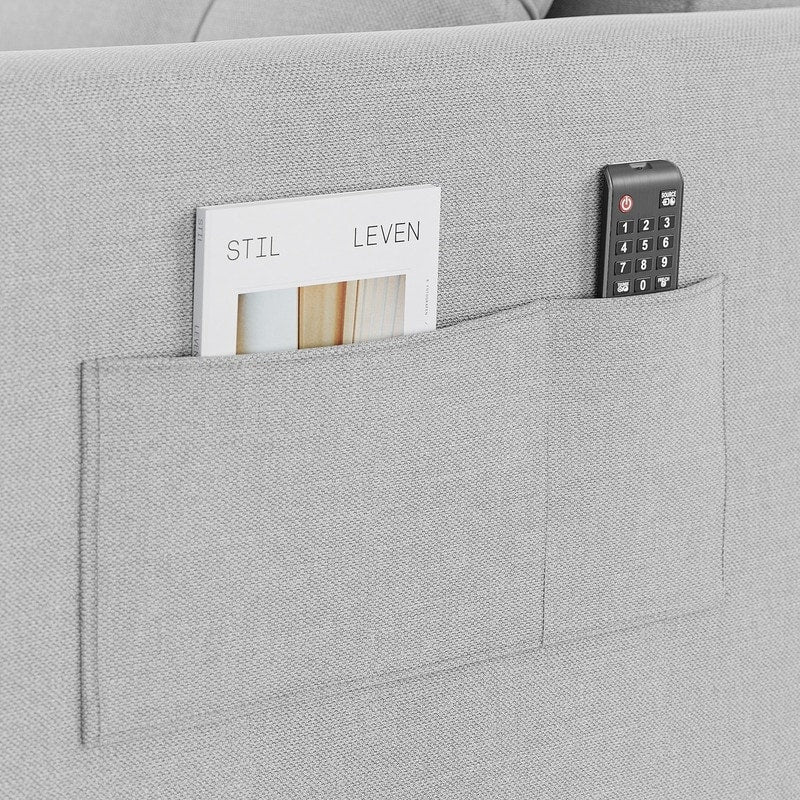 3-in-1 Adjustable Sleeper Sofa Bed, Pull Out Chair Sofa, Convertible Folding Bed for Living Room