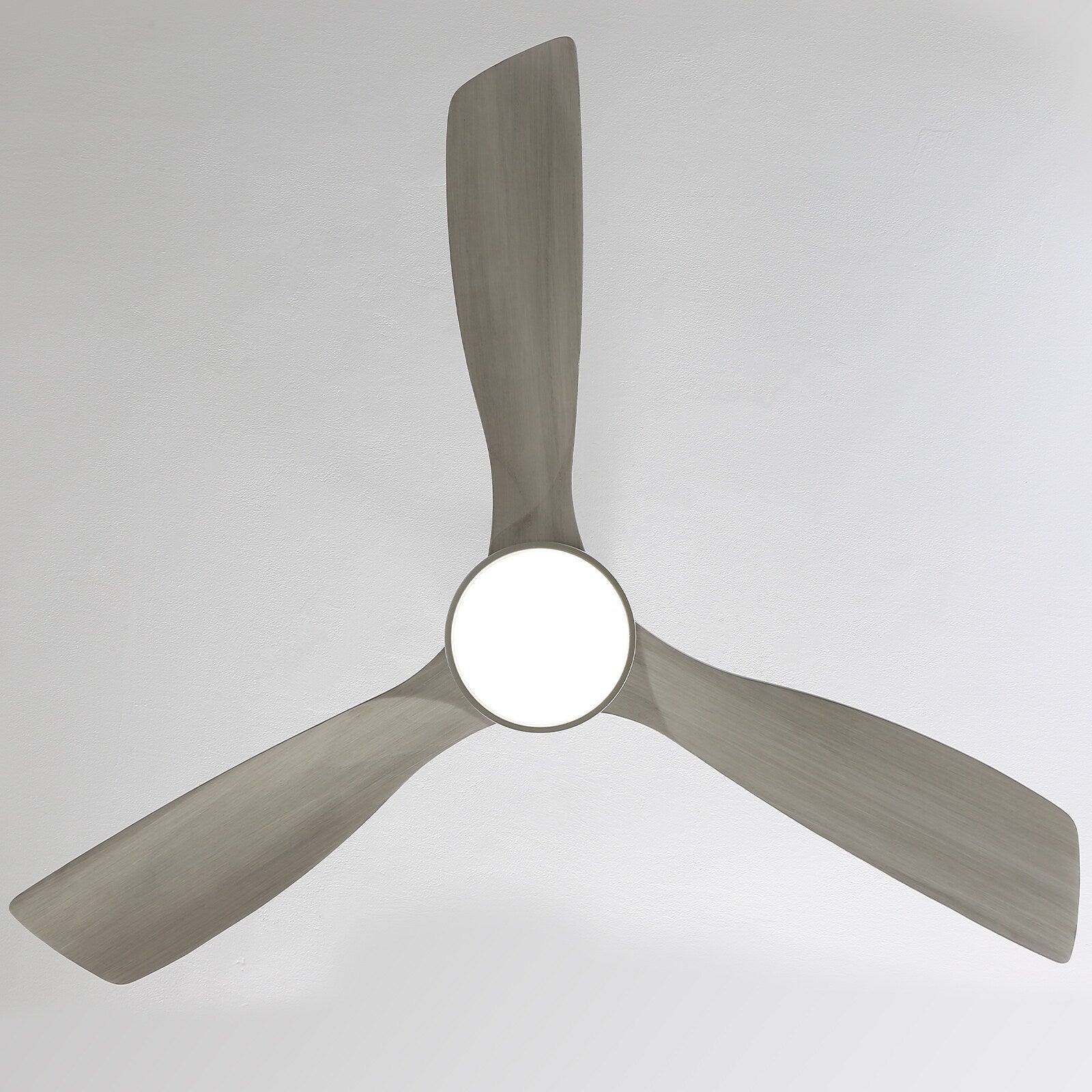 48 and 52 Integrated LED Ceiling Fan with Light and Remote, Reversible DC Motor