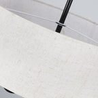 5-Light Modern Semi Flush Mount Ceiling Light for Dining Room Bedrooms Living Room - N/A