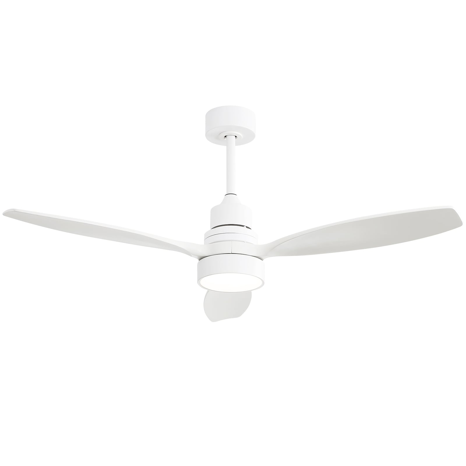 48 and 52 Integrated LED Ceiling Fan with Light and Remote, Reversible DC Motor