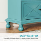 6-Shelf Bookcase Bookshelf with Drawer 71 Book Shelf for Living Room