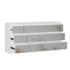 63W 9 Drawer Dresser Accent Dresser for Living Room Bedroom Chest