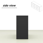 63W 9 Drawer Dresser Accent Dresser for Living Room Bedroom Chest