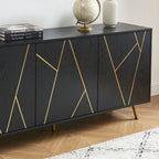 63'' W Wood Buffets and Sideboards Storage Cabinet