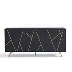 63'' W Wood Buffets and Sideboards Storage Cabinet