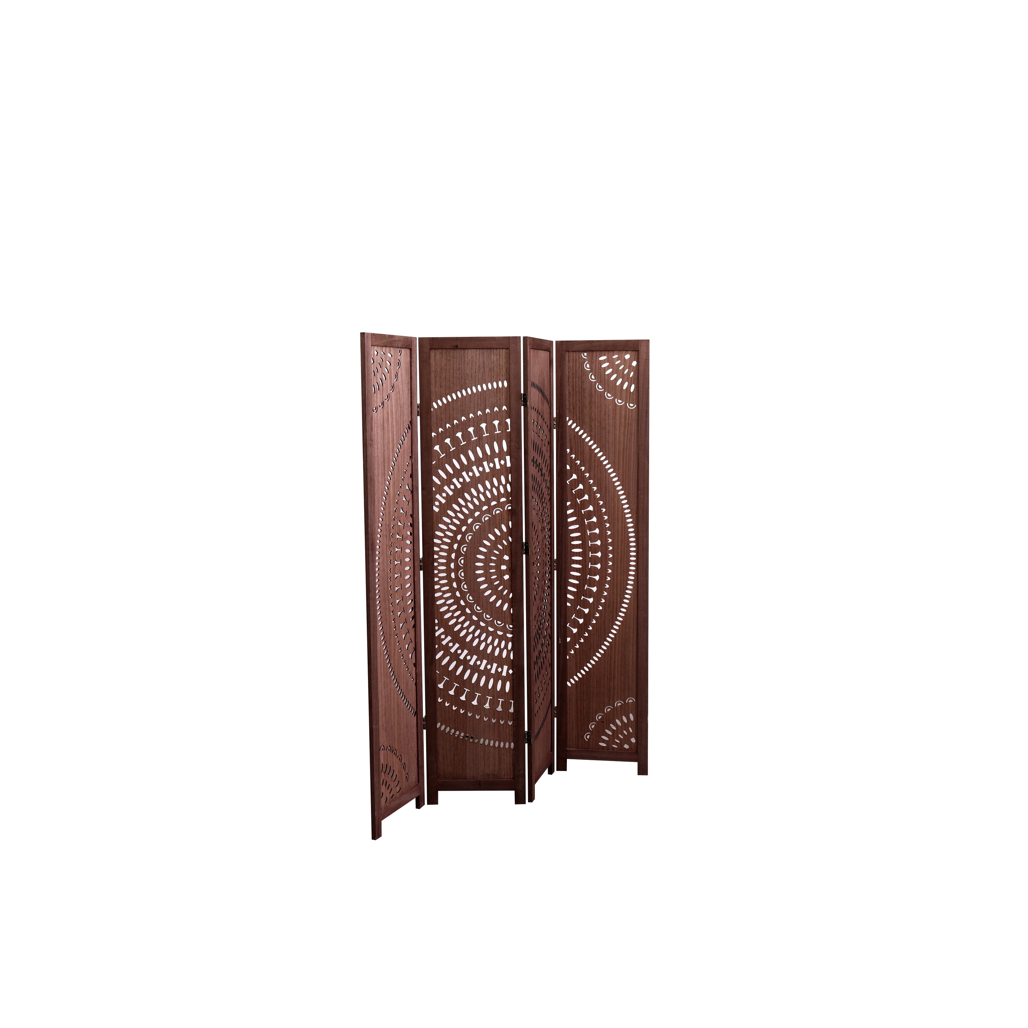 65'' H Solid Wood Folding Room Divider