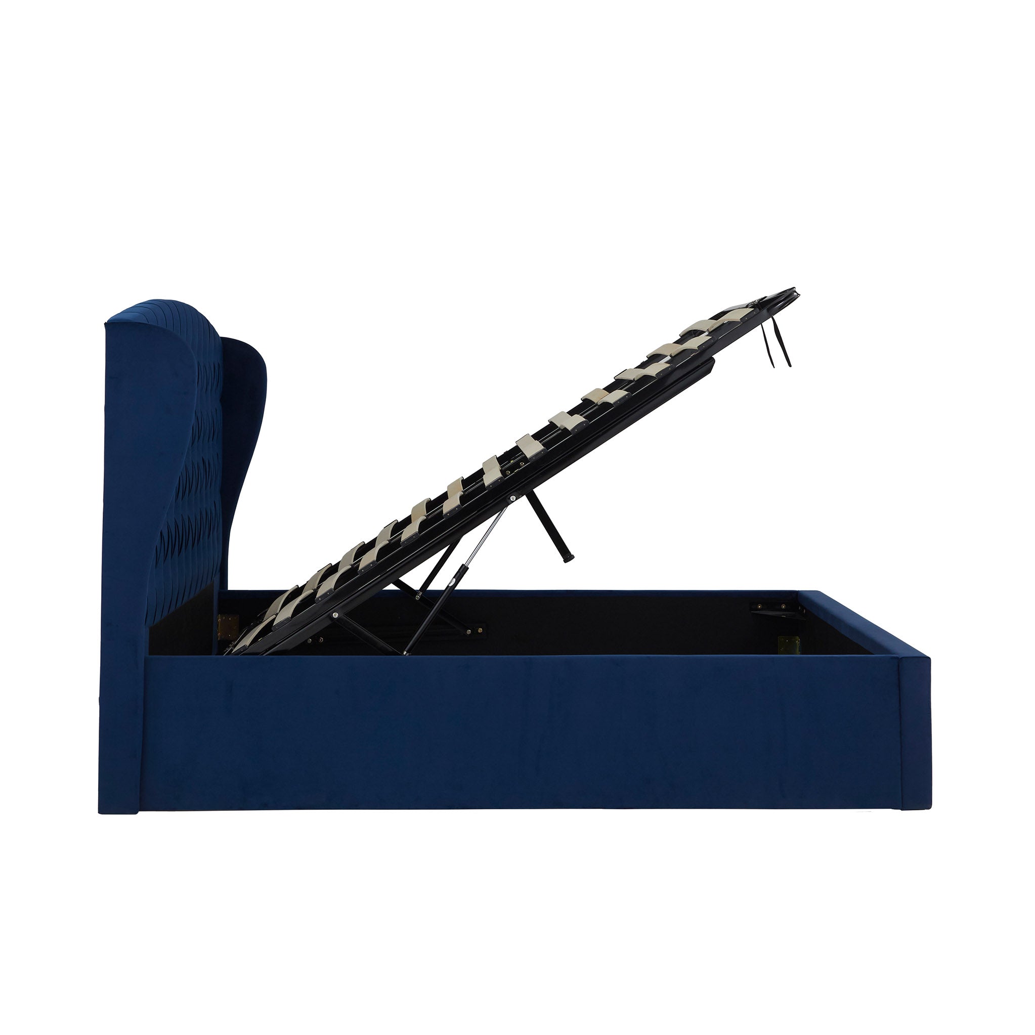 Cadre de lit coffre en velours Sailsbury