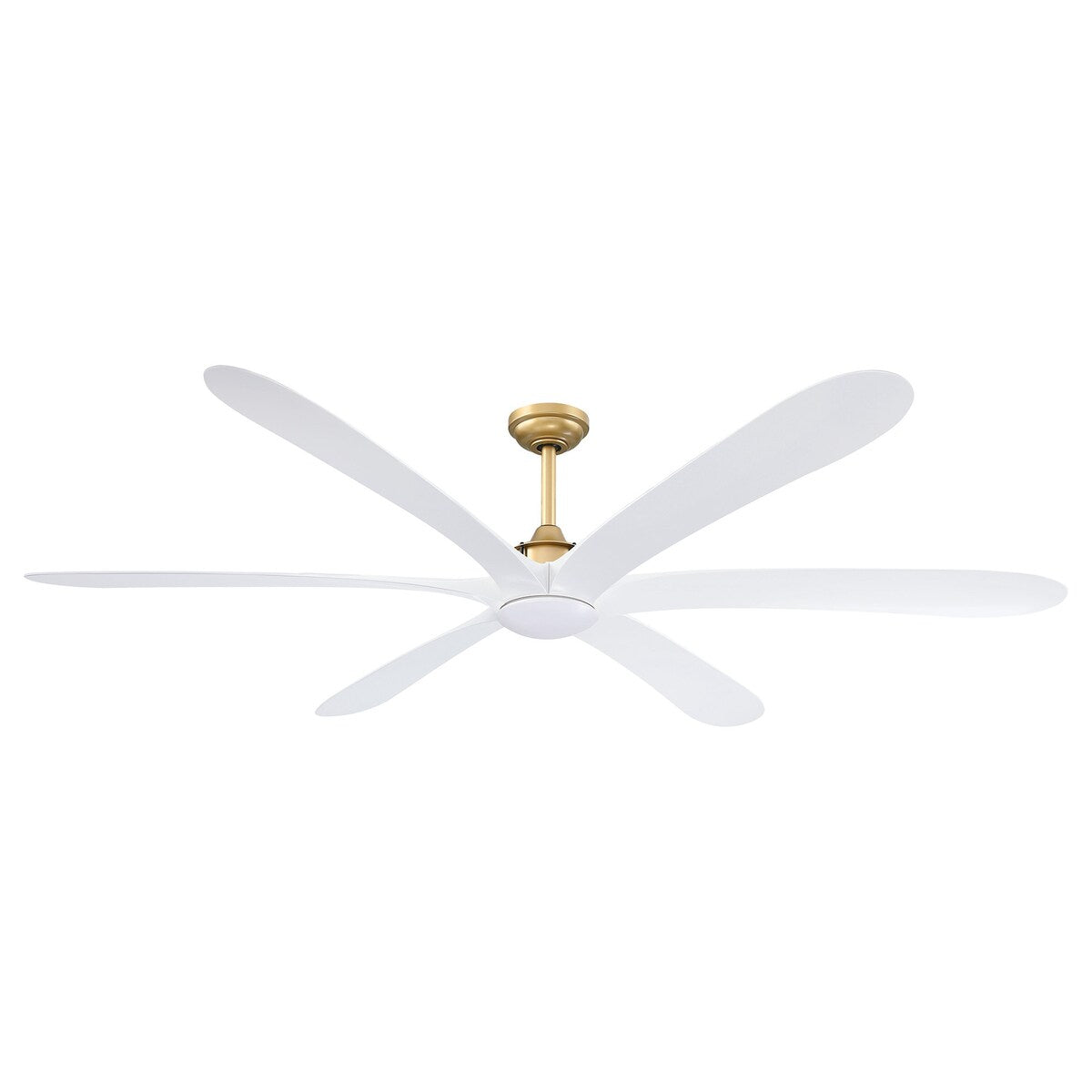 72-inch Driftwood 6-Blade Large DC Ceiling Fan with Light and Remote