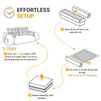 78.7 Multi-Functional Foldable Sofa Bed
