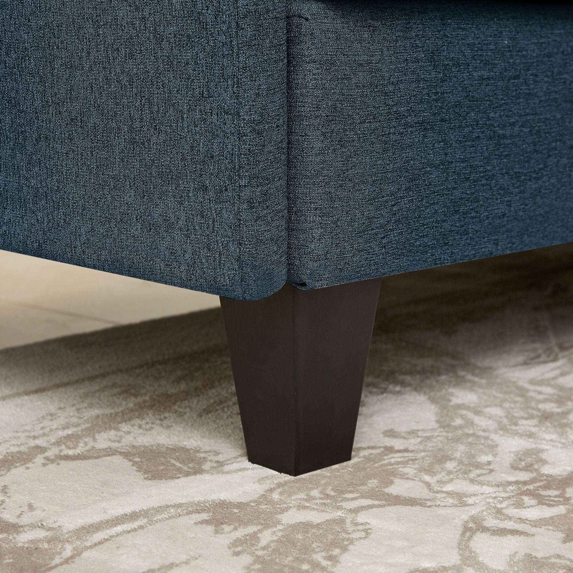 86.22 L Shaped Sectional Sofa with Side Storage Pockets