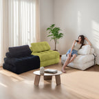 8 Corduroy Folding Couch Sofa Bed,Single