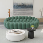 98.43'' Modern Bubble Sofa 3D Honeycomb Shape Lazy Sofa Couch