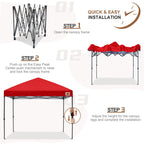 ABCCANOPY Durable Easy Pop up Canopy Tent Outdoor canopy tent
