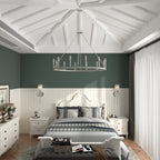 Acroma 12-light Farmhouse 40In Wagon Wheel Chandelier with UL - 40'' D x 138'' H