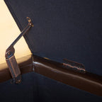 Adeco 50 Bonded Leather Storage Ottoman Bench