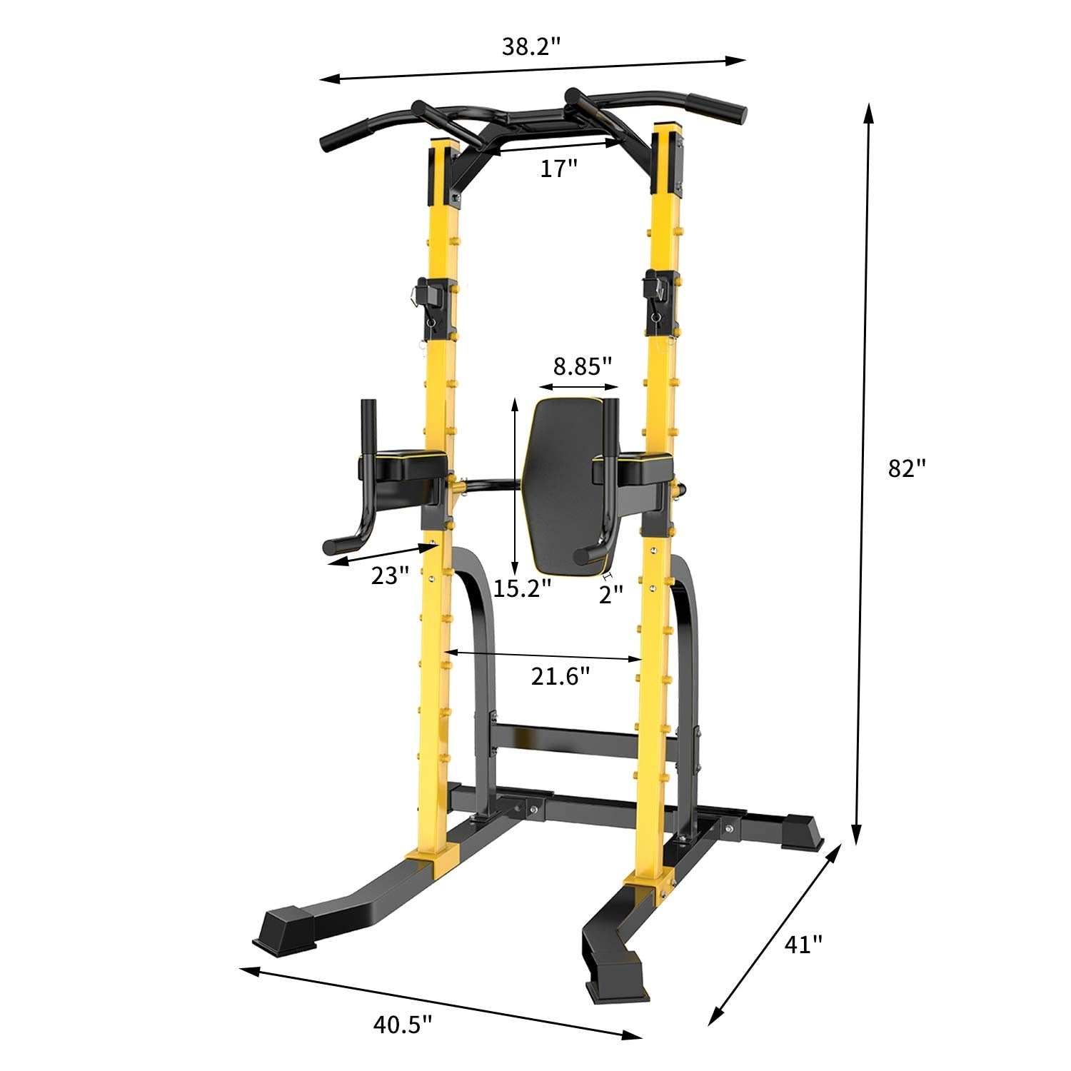 Ainfox Power Tower Multi-Function Home Strength Training Tower