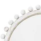 Alden Décor Orion Round Wood Mirror, Natural