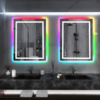 Anti-Fog RGB Backlit & LED Frontlit Bathroom Mirror