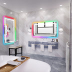 Anti-Fog RGB Backlit & LED Frontlit Bathroom Mirror
