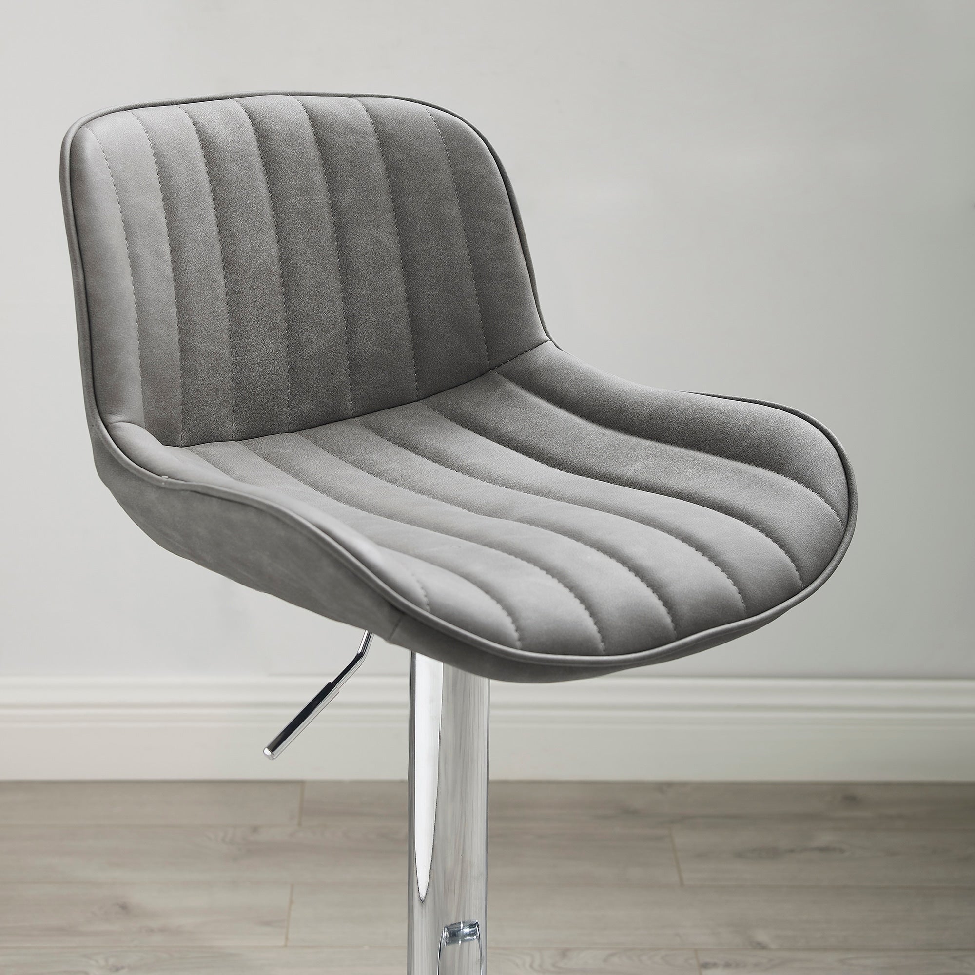 Art Leon Adjustable Height Swivel Barstool, Set of 2