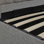 Cadre de lit coffre rembourré Ashley