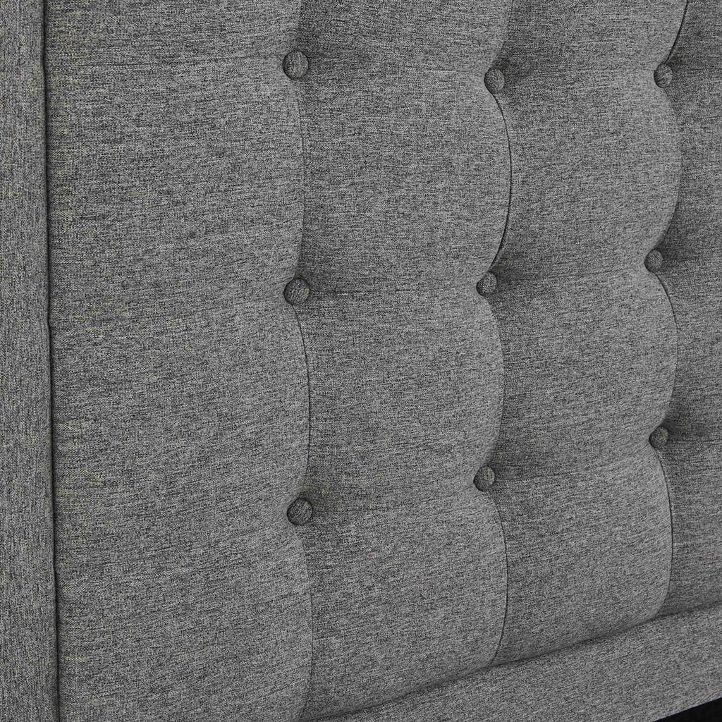 Cadre de lit coffre rembourré Ashley