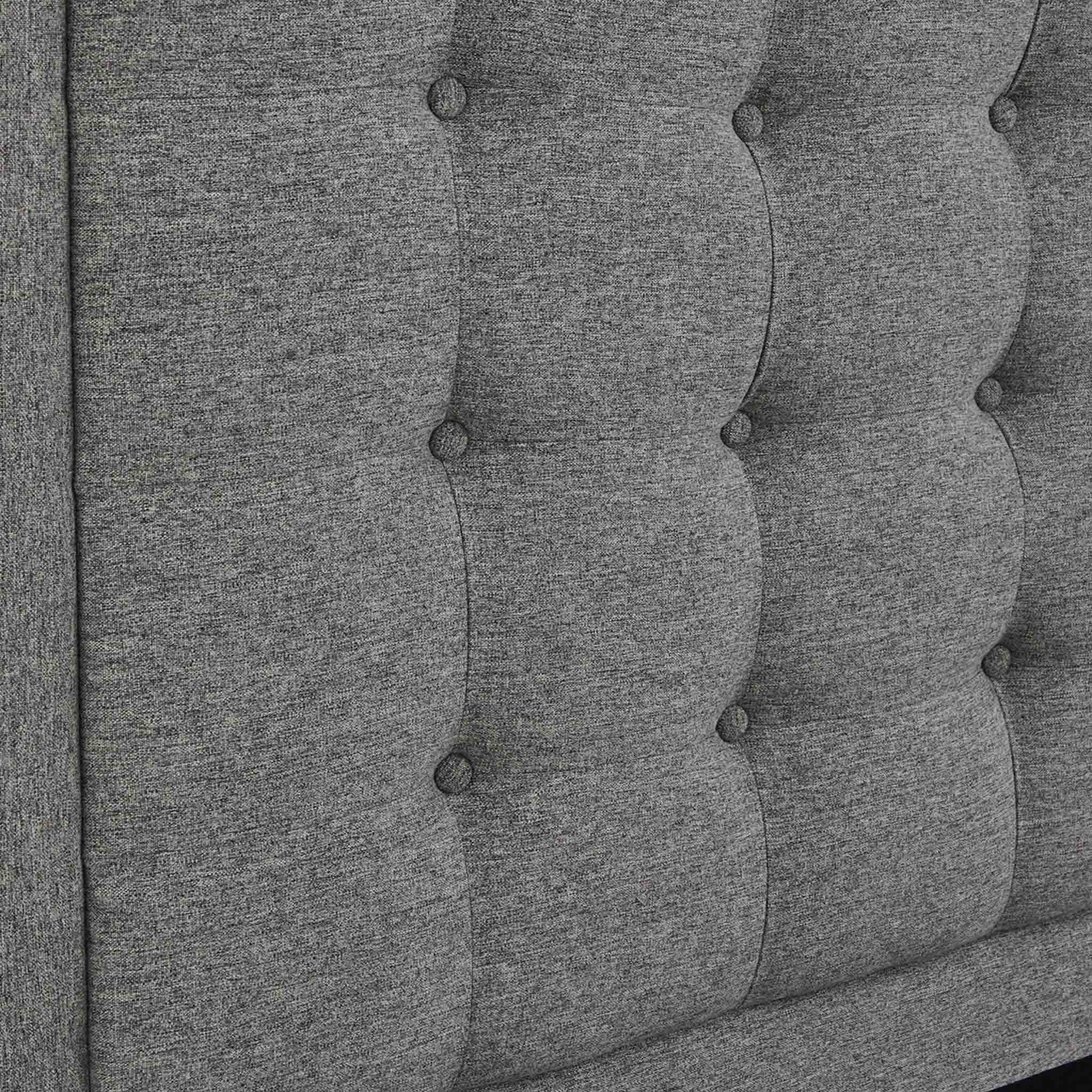 Cadre de lit coffre rembourré Ashley