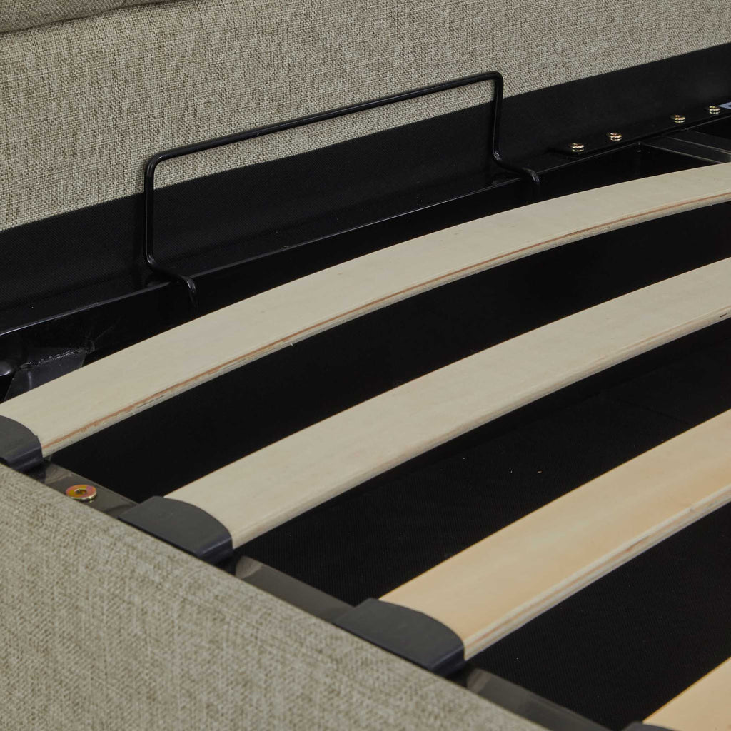 Cadre de lit coffre rembourré Ashley