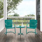 Crosley Bates 3Pc Outdoor Chair Set - 84 W x 22 D x 35 H