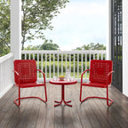 Crosley Bates 3Pc Outdoor Chair Set - 84 W x 22 D x 35 H
