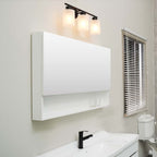 Bellevue Lydia 3 Light 23 Wide Bathroom Vanity Light with Frosted