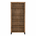 Bush Furniture Somerset Tall 5 Shelf Bookcase with Adjustable Shelves