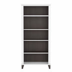 Bush Furniture Somerset Tall 5 Shelf Bookcase with Adjustable Shelves