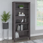 Bush Furniture Somerset Tall 5 Shelf Bookcase with Adjustable Shelves
