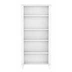 Bush Furniture Somerset Tall 5 Shelf Bookcase with Adjustable Shelves