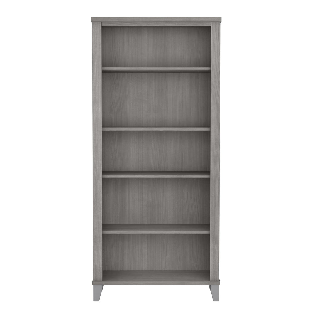 Bush Furniture Somerset Tall 5 Shelf Bookcase with Adjustable Shelves