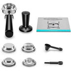 CASABREWS Ultra All in one Espresso Machine with LCD Display,Silver