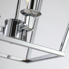 Candle Style Lantern Pendant Stairway or Kitchen Island Open Cage Chandelier - N/A