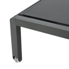 Cape Coral Outdoor Aluminum Chaise Lounge (Set of 2) by Christopher Knight Home - 77.56 D x 25.20 W x 11.80 H