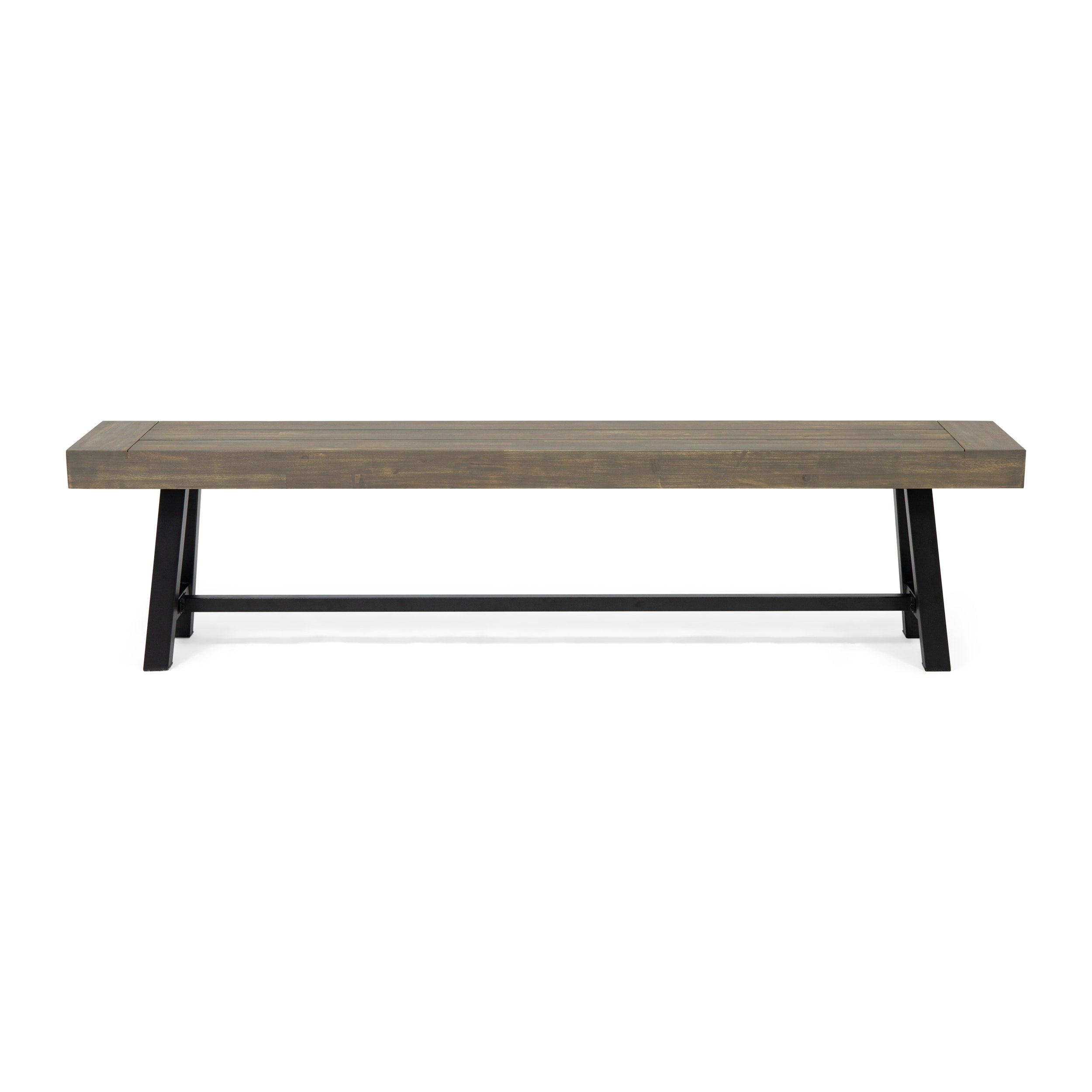 Carlisle Acacia Wood Outdoor Bench by Christopher Knight Home