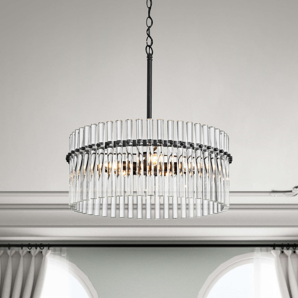 Casandra 5-light Crystal Chandelier