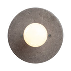 Ceramic Discus Wall Sconce