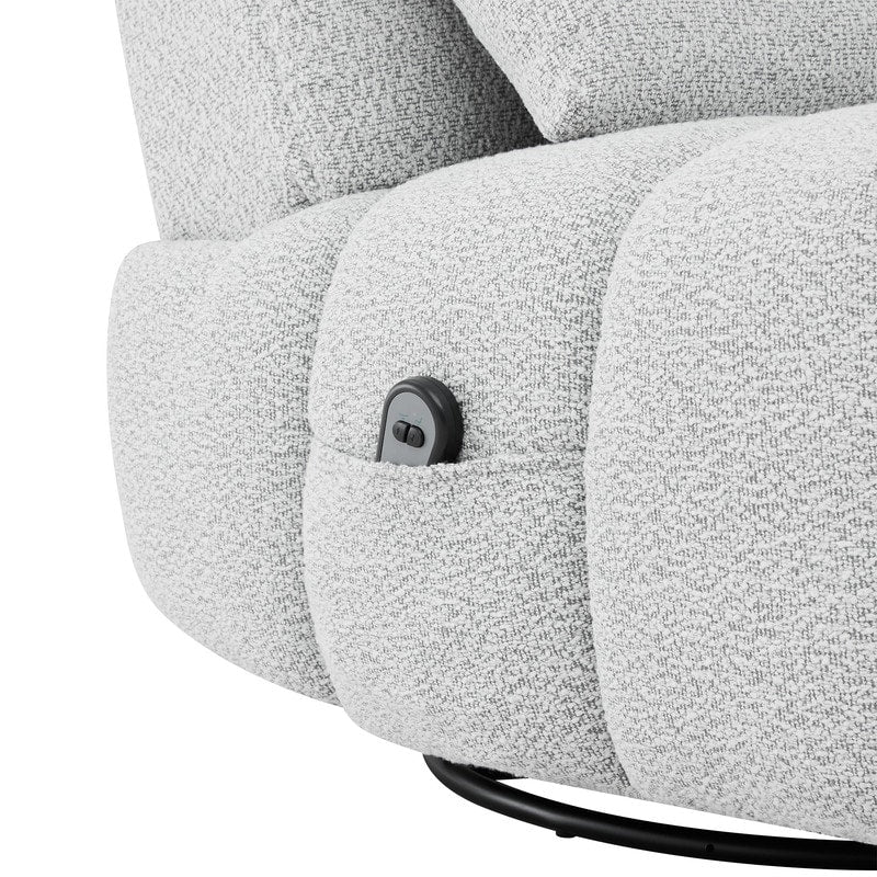 Cole Power Recliner Chair Swivel Glider with Lumbar Support