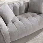 Comfortable square recliner sofa