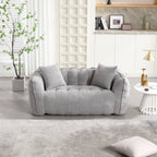 Comfortable square recliner sofa