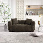 Comfortable square recliner sofa