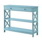 Convenience Concepts Oxford 1 Drawer Console Table with Shelves